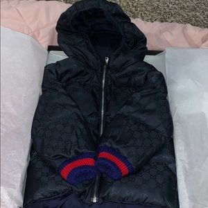 Bby reversible GG jacquard jacket